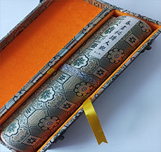 义马书画装裱案例